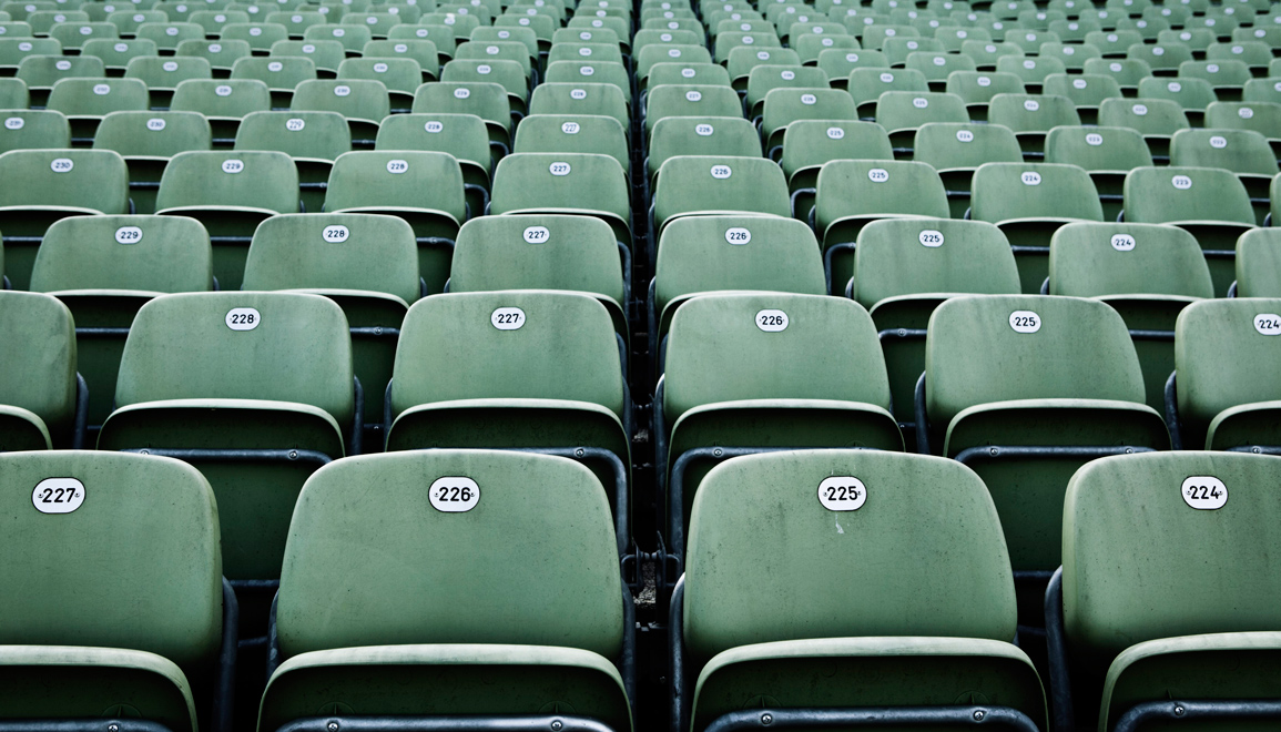 Sitze_Stadion_gruen - Stadionsitze