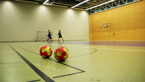 Ein Linoleum Sporthallenboden ist eine kostengünstige Variante, um seine Sporthalle mit einem Sportboden auszustatten