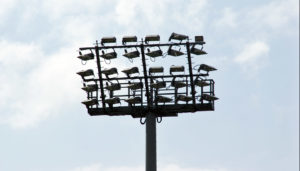 Flutlichtanlage für die Sportplatzbeleuchtung: LED-Flutlichtanlage-Sportplatz