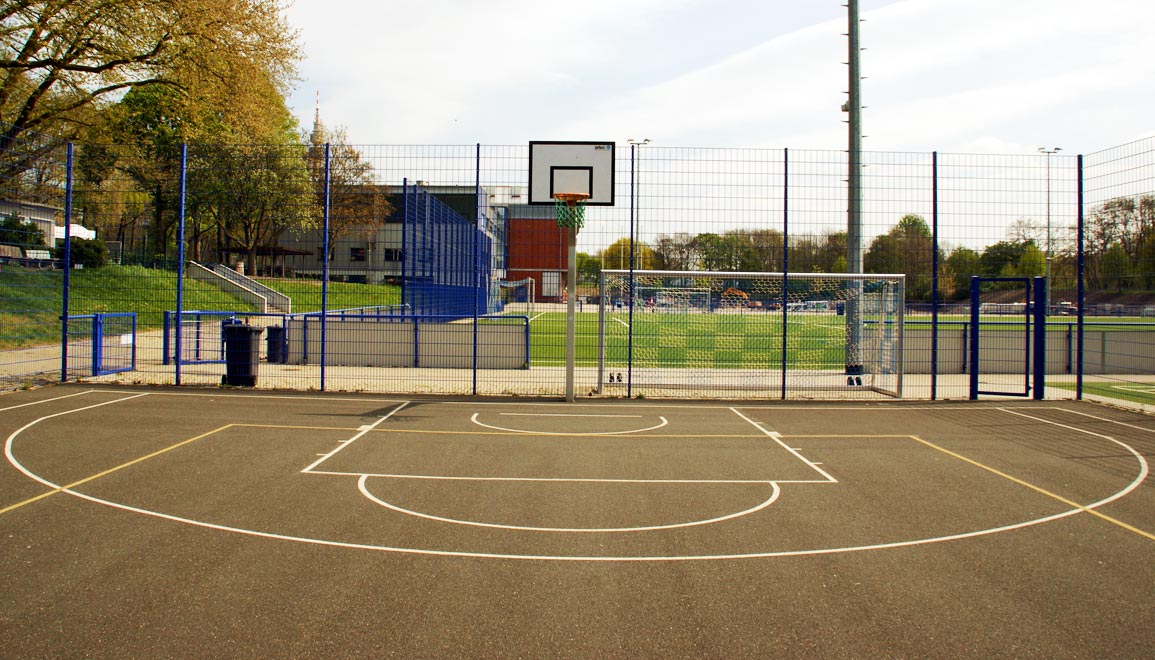 Outdoor Sportboden für Basketball- und Multicourts ...