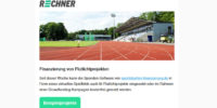 NEU: Sportstättenrechner Newsletter