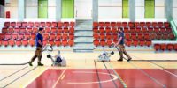 Neue Sporthallen-Böden durch Sanierung