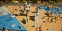 Multidimensionale Parkour-Parks schaffen Erlebnisorte für jedermann
