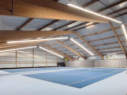 TC Aurachtal-Falkendorf e.V. modernisiert die 2-Feldhalle