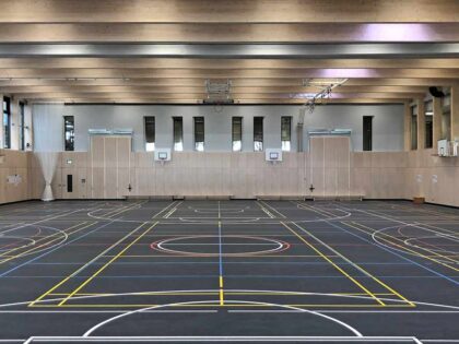 Neubau Dreifeldsporthalle mit top Ökobilanz