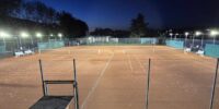 TC Münchingen: Erste Anlage mit dem LUXO LED Tennis Sportlichtsystem